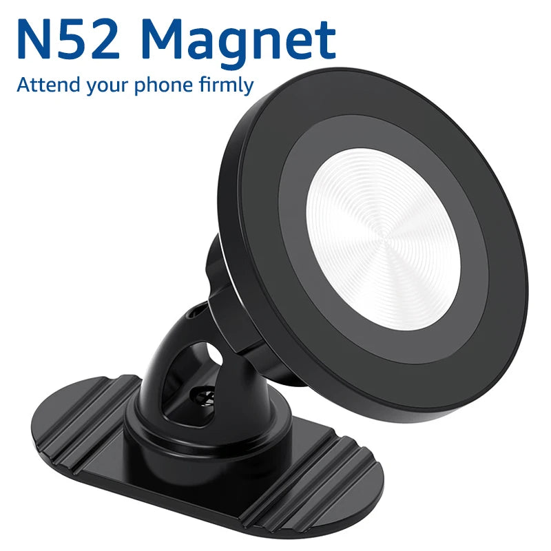 360° Magnetic Car Phone Holder – Universal Dashboard Mount