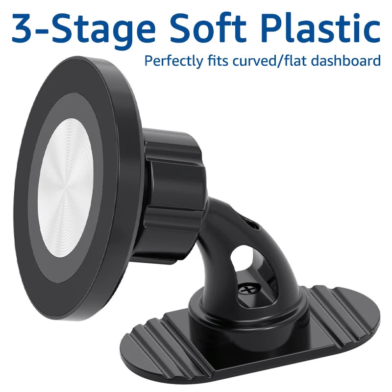 360° Magnetic Car Phone Holder – Universal Dashboard Mount