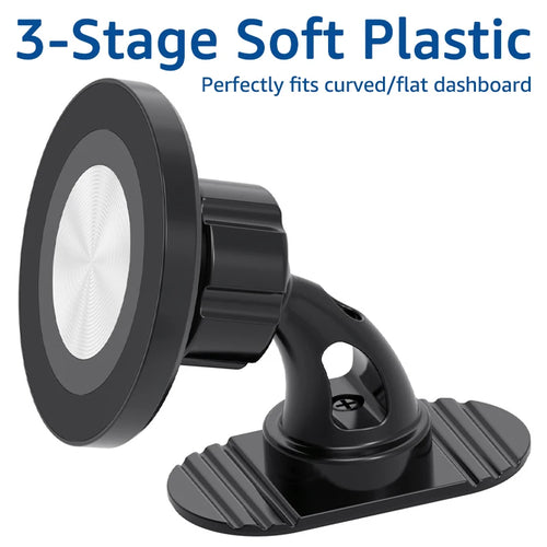 360° Magnetic Car Phone Holder – Universal Dashboard Mount