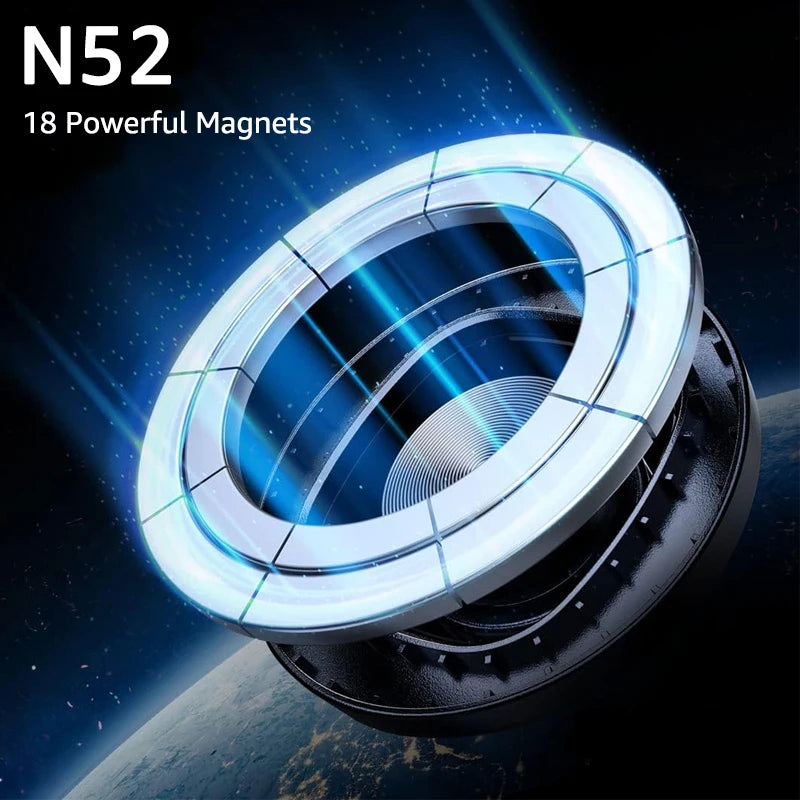360° Magnetic Car Phone Holder – Universal Dashboard Mount